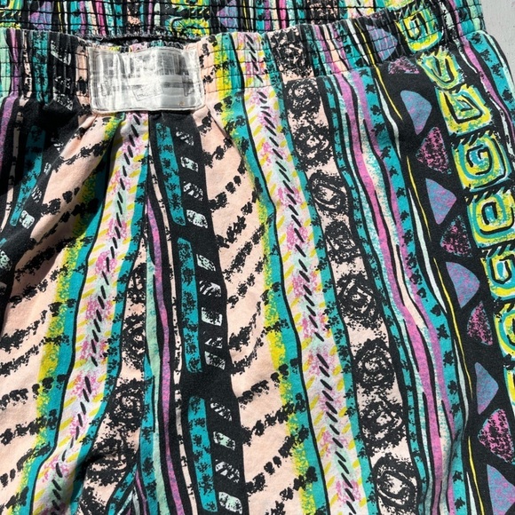 Men's Vintage Body Essentials Pants Multicolor 80s Iron Beach L CA Climb The Max - Picture 4 of 13